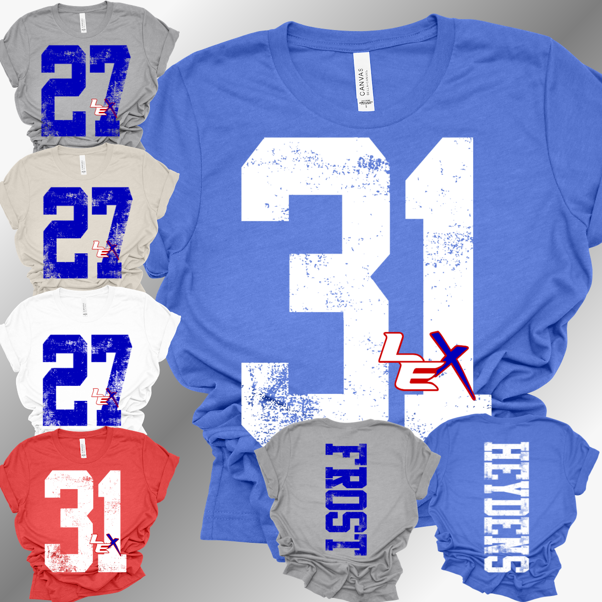 Lady Explorers Softball - LEX Premium Tee (Toddler, Youth & Adult)
