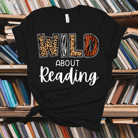 WILD About Reading (McAlear Sawden Teacher Tees) - (2 WEEKS)