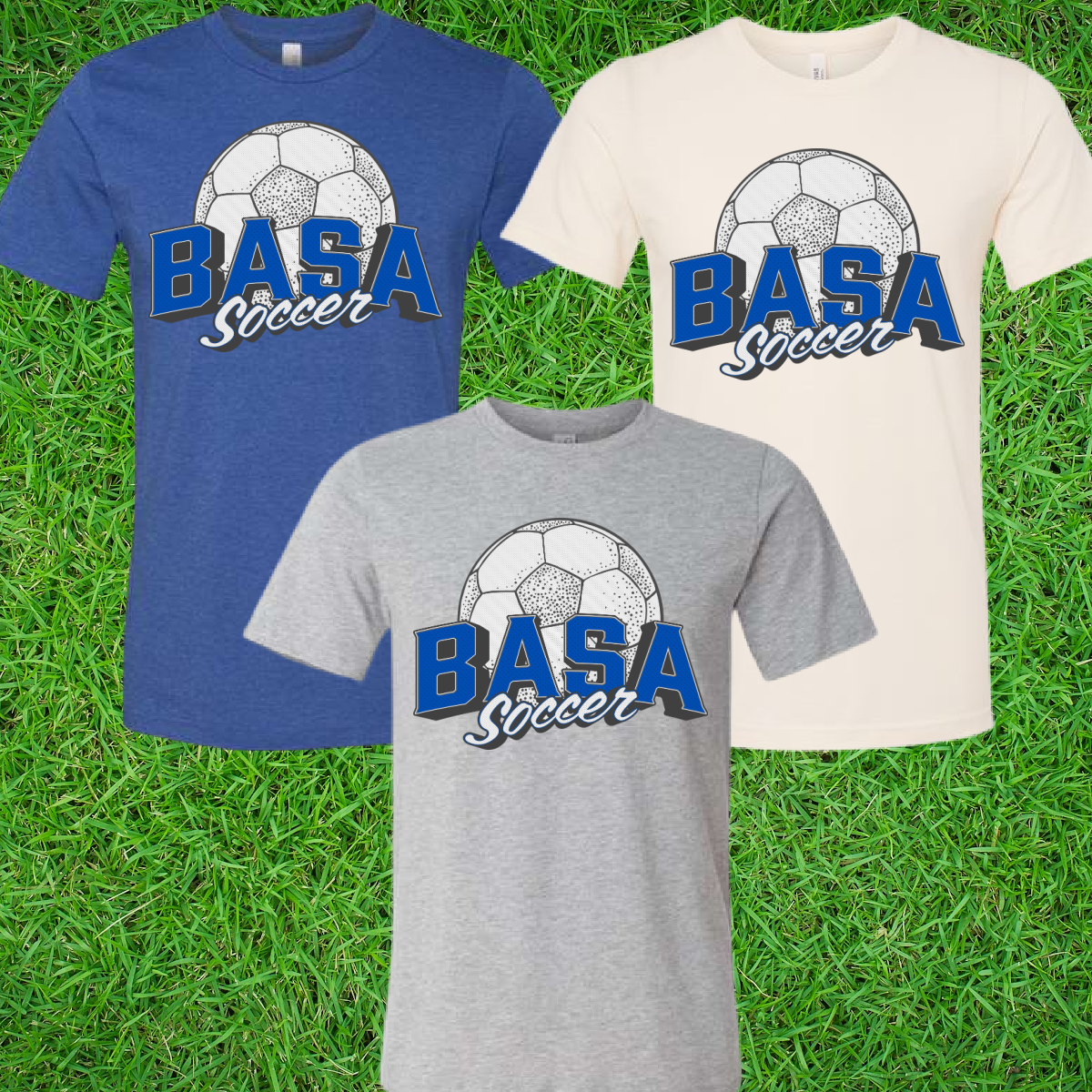 VIntage BASA Soccer Tee (Youth & Adult) - MADE TO ORDER/TWO WEEKS