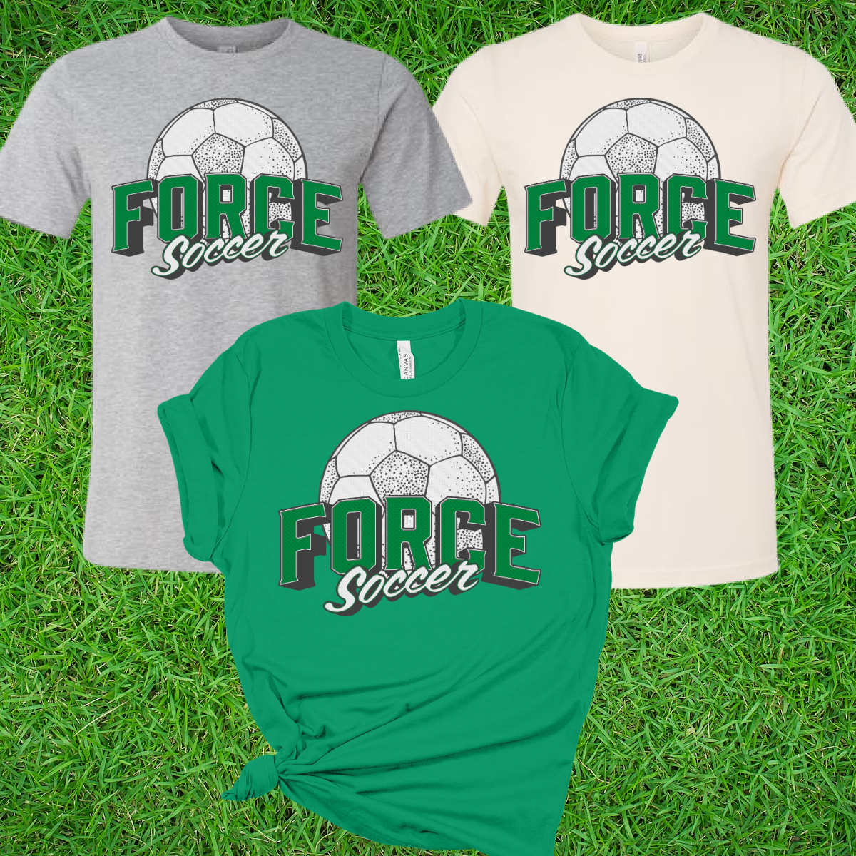 Vintage FORCE Soccer Tee (Youth & Adult) - MADE TO ORDER/TWO WEEKS