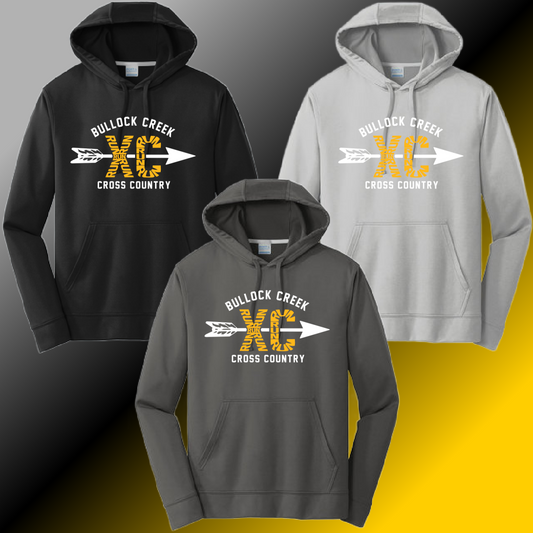 Floyd Lancers - Cross Country Dri Fit Hoodie (Youth & Adult) - MADE TO ORDER/TWO WEEKS