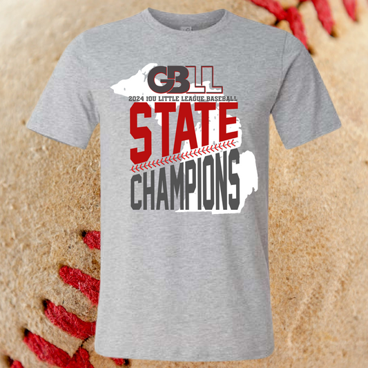 2024 GBLL 10U State Champs - Premium Tees  (Youth & Adult)