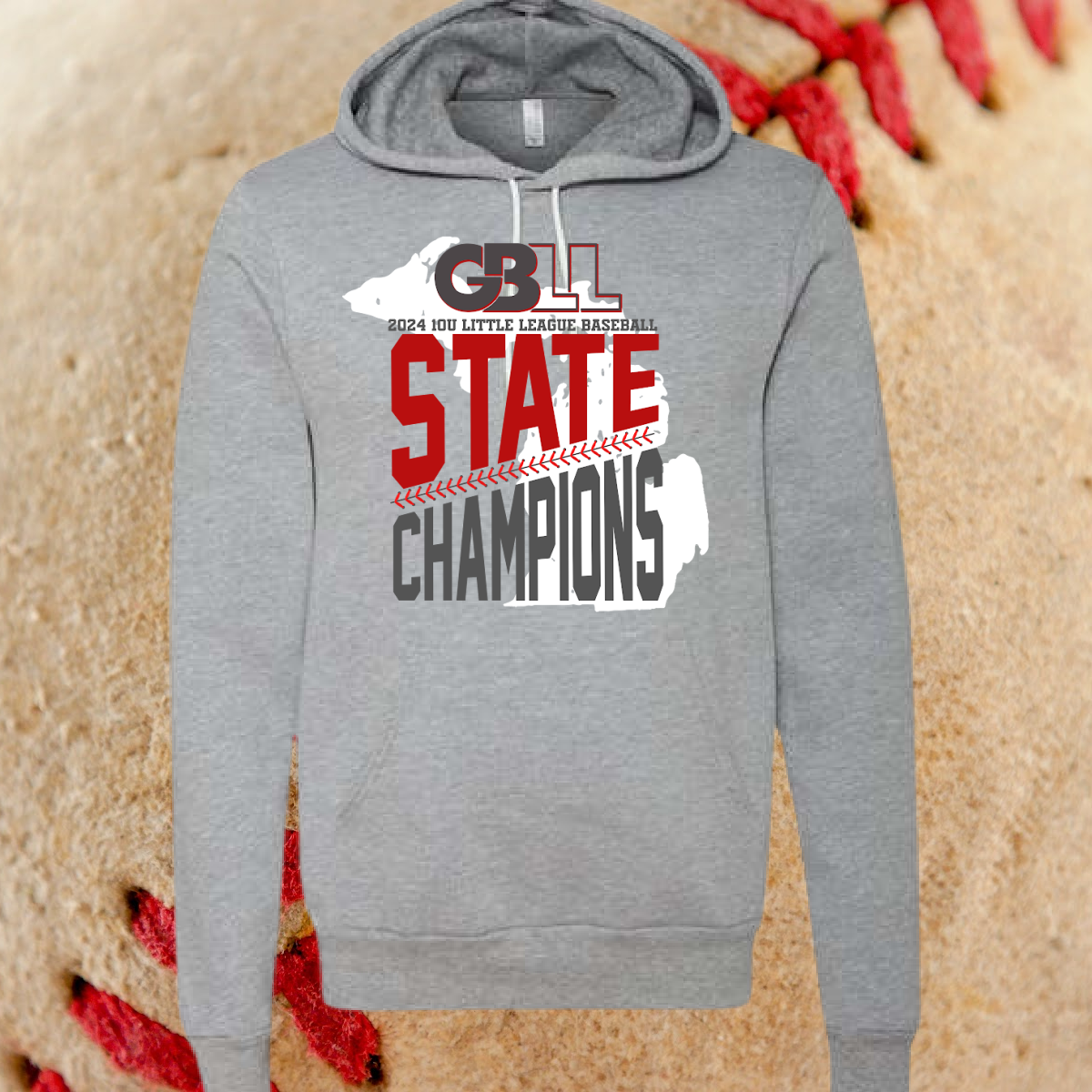 2024 GBLL 10U State Champs - Premium Hoodies  (Adult)