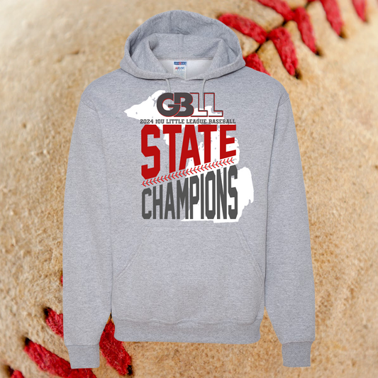 2024 GBLL 10U State Champs - Standard Hoodies  (Youth & Adult)