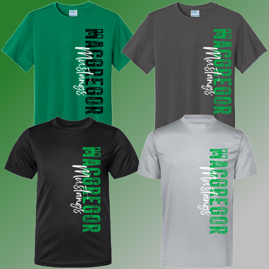 MacGregor Elementary - Vertical Dri Fit Tee (Youth & Adult) - MADE TO ORDER/TWO WEEKS