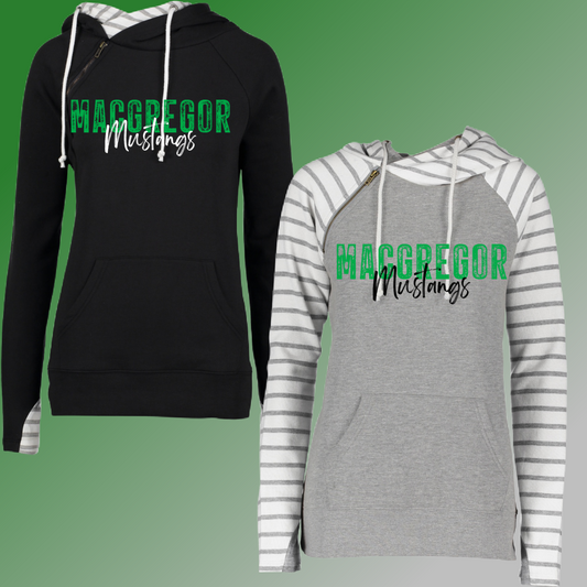 MacGregor Elementary - Stamped Double Hoodie (Adult) - MADE TO ORDER/TWO WEEKS