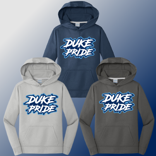 Dukes - Graffiti Dri Fit Hoodie (Youth & Adult) - MADE TO ORDER/TWO WEEKS