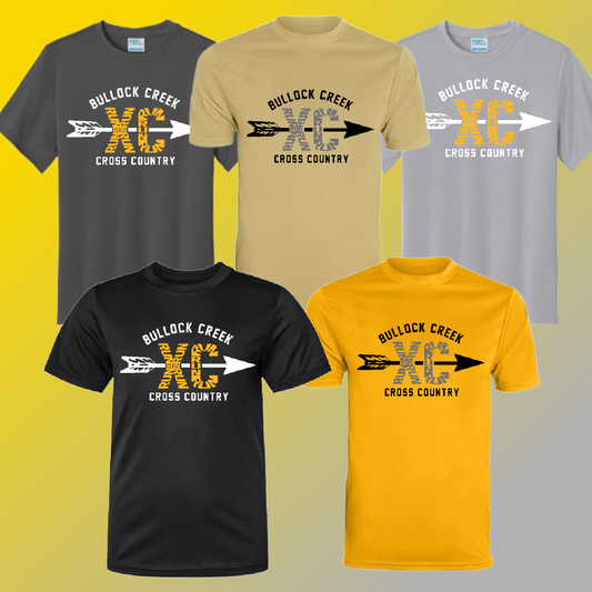 Floyd Lancers - Cross Country Dri Fit Tee (Youth & Adult) - MADE TO ORDER/TWO WEEKS