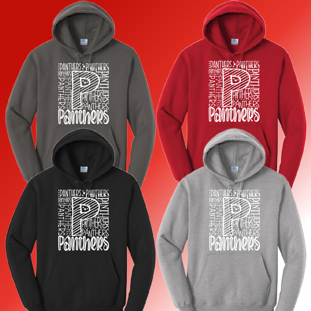 Kolb Elementary - Typography Basic Hoodie (Youth & Adult) - MADE TO ORDER/TWO WEEKS