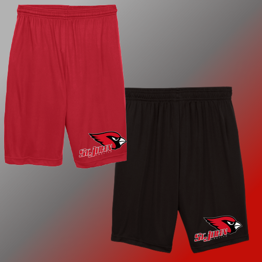 St. John Cardinals  - Basic Athletic Shorts