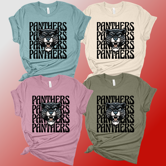 Kolb Elementary - Winking Panther Premium Tee - MADE TO ORDER/TWO WEEKS