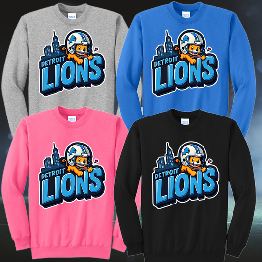 Lions Cub Crewneck Sweatshirt (Youth)