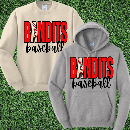 Bay City Bandits Baseball Basic Sweatshirt (Adult)