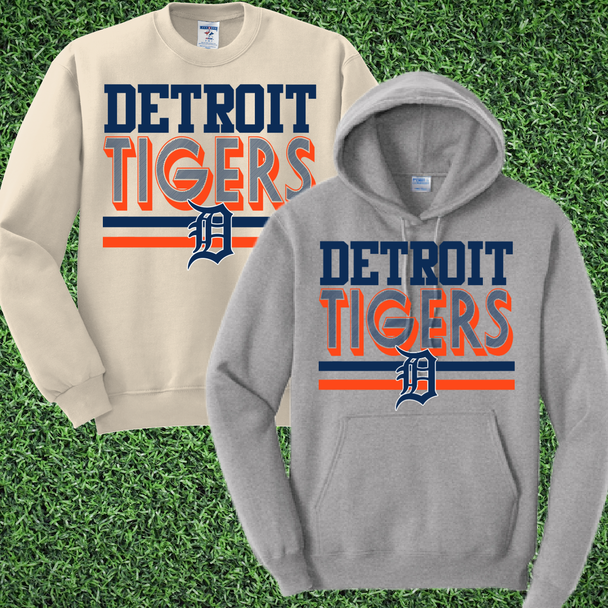 Retro Tigers Basic Sweatshirt (Youth & Adult)