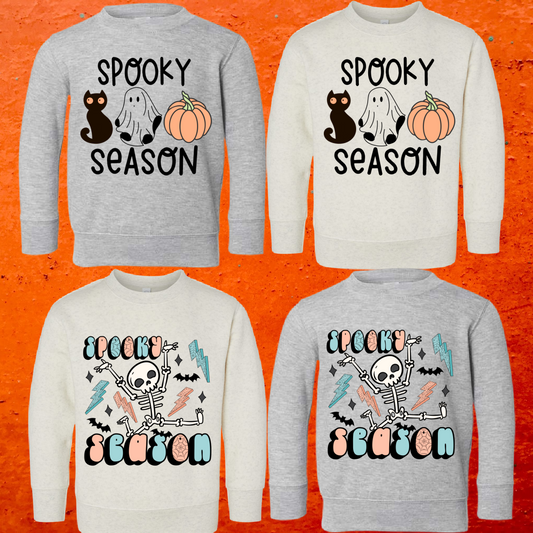 Spooky Season - Youth Crewneck Sweatshirt