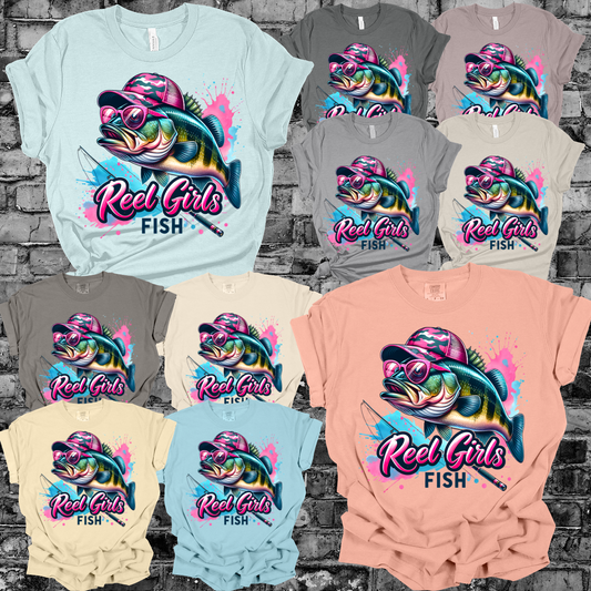 Reel Girls Fish Tee