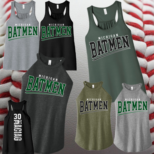 Michigan Batmen - Swoosh Logo Tank
