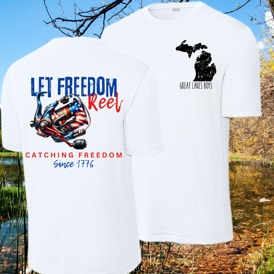 Great Lakes Boys - Let Freedom Reel Performance Tee (Youth & Adult)