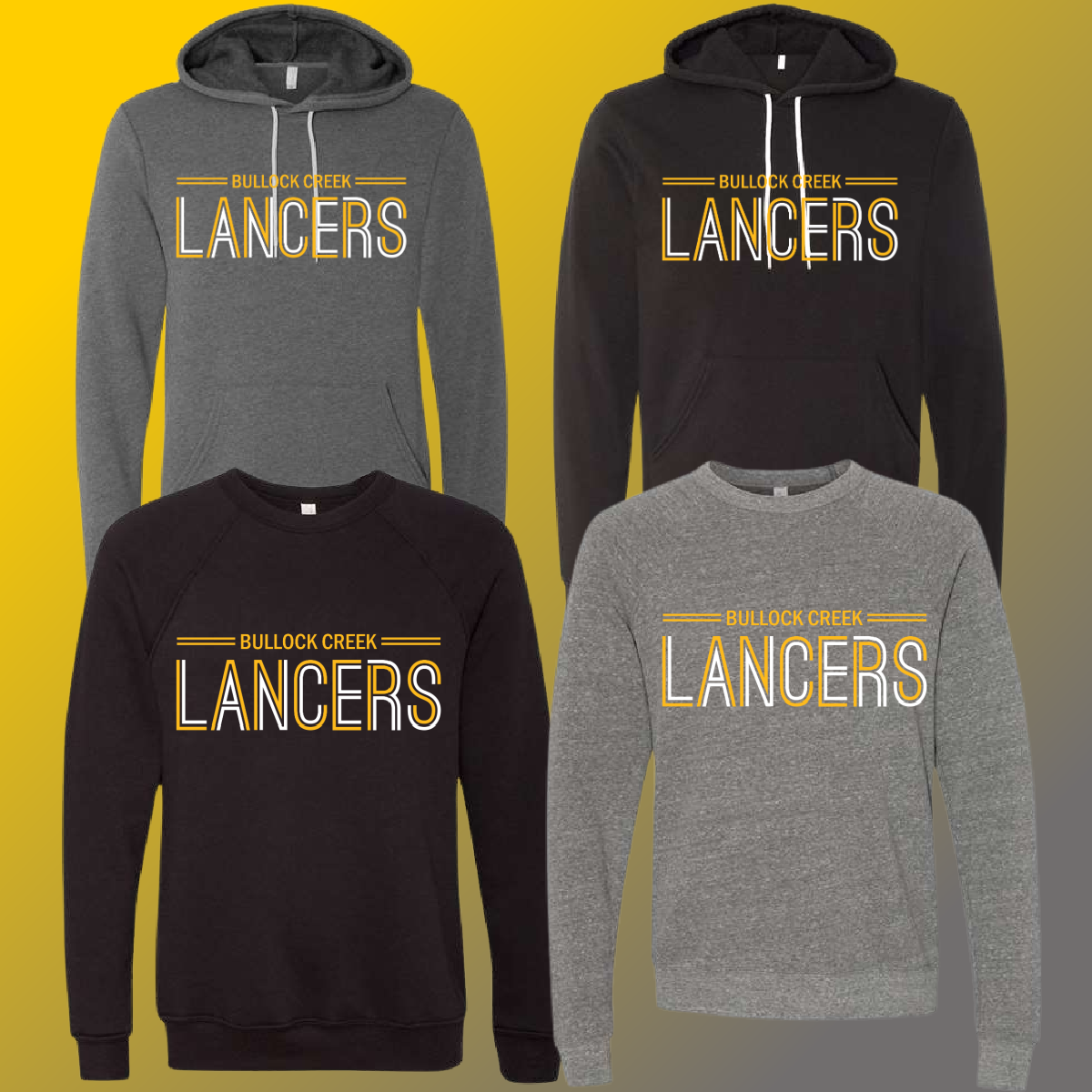 Bullock Creek Lancers - Double Font Premium Sweatshirt