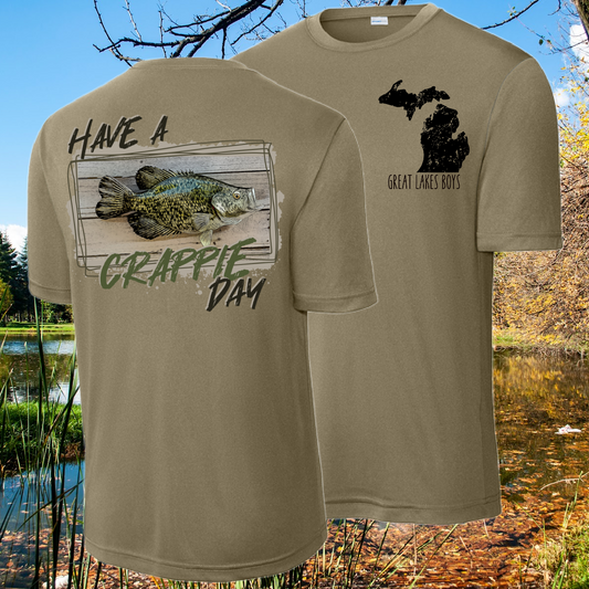 Great Lakes Boys - Have A Crappie Day Performance Tee (Youth & Adult)