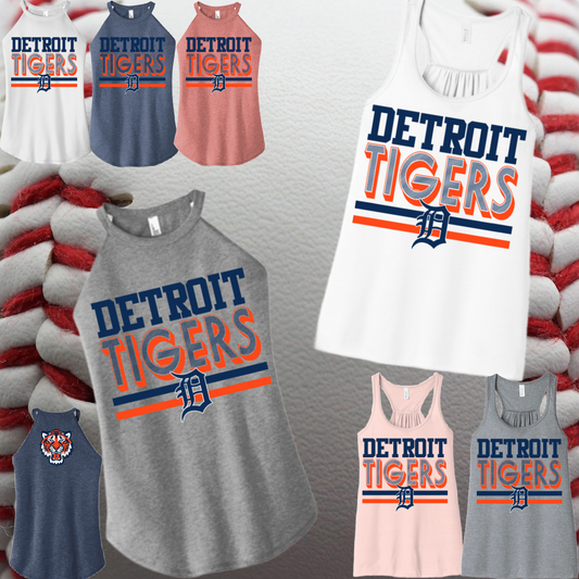 Detroit Baseball - Retro Tank