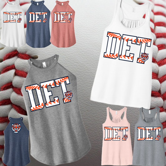 Detroit Baseball - D E T Tank