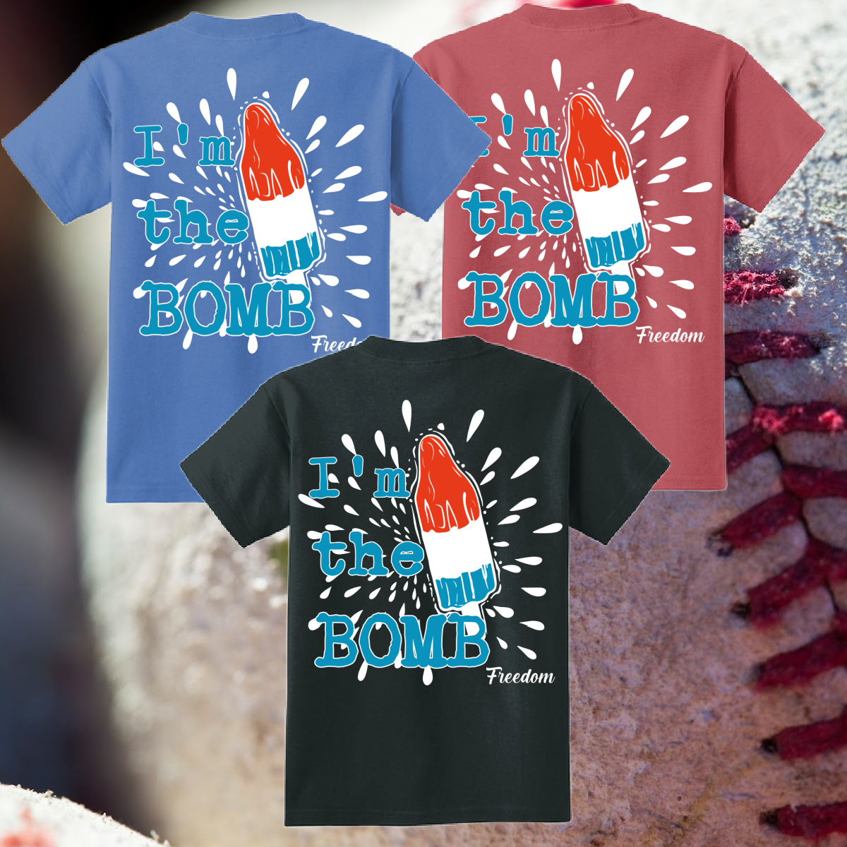 Great Lakes Boys - I'm The Bomb Beach Wash Tee (Youth & Adult)