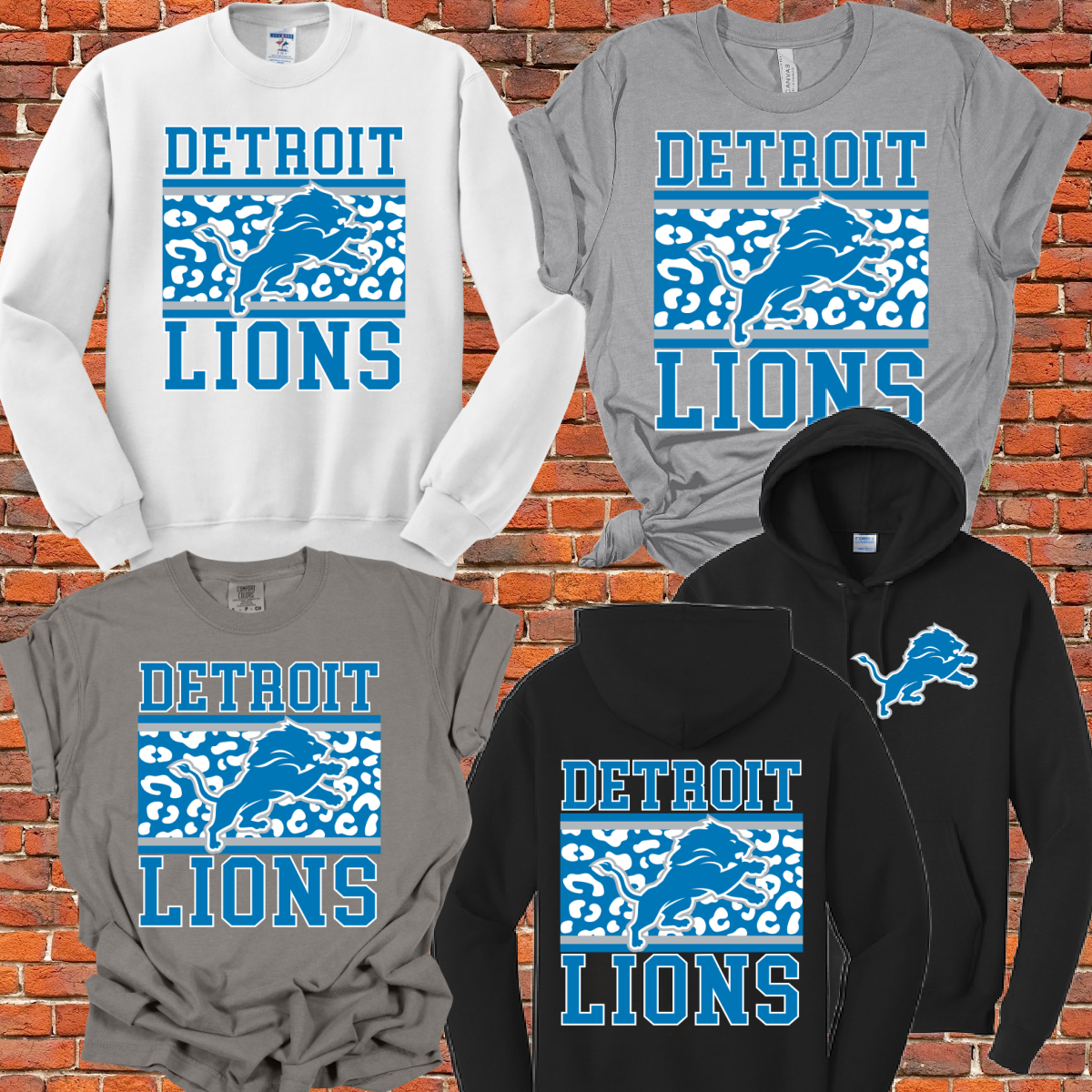 Tee Shirt Tuesday - Detroit Football - Boxy Leopard Image