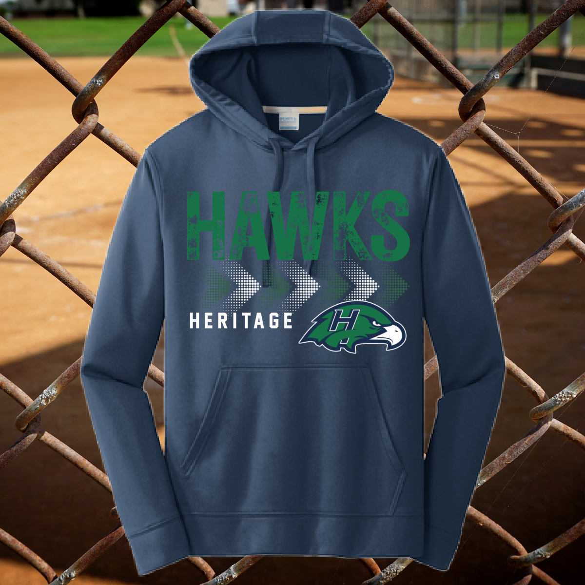 Heritage Hawks - Performance Hoodie (Youth & Adult)