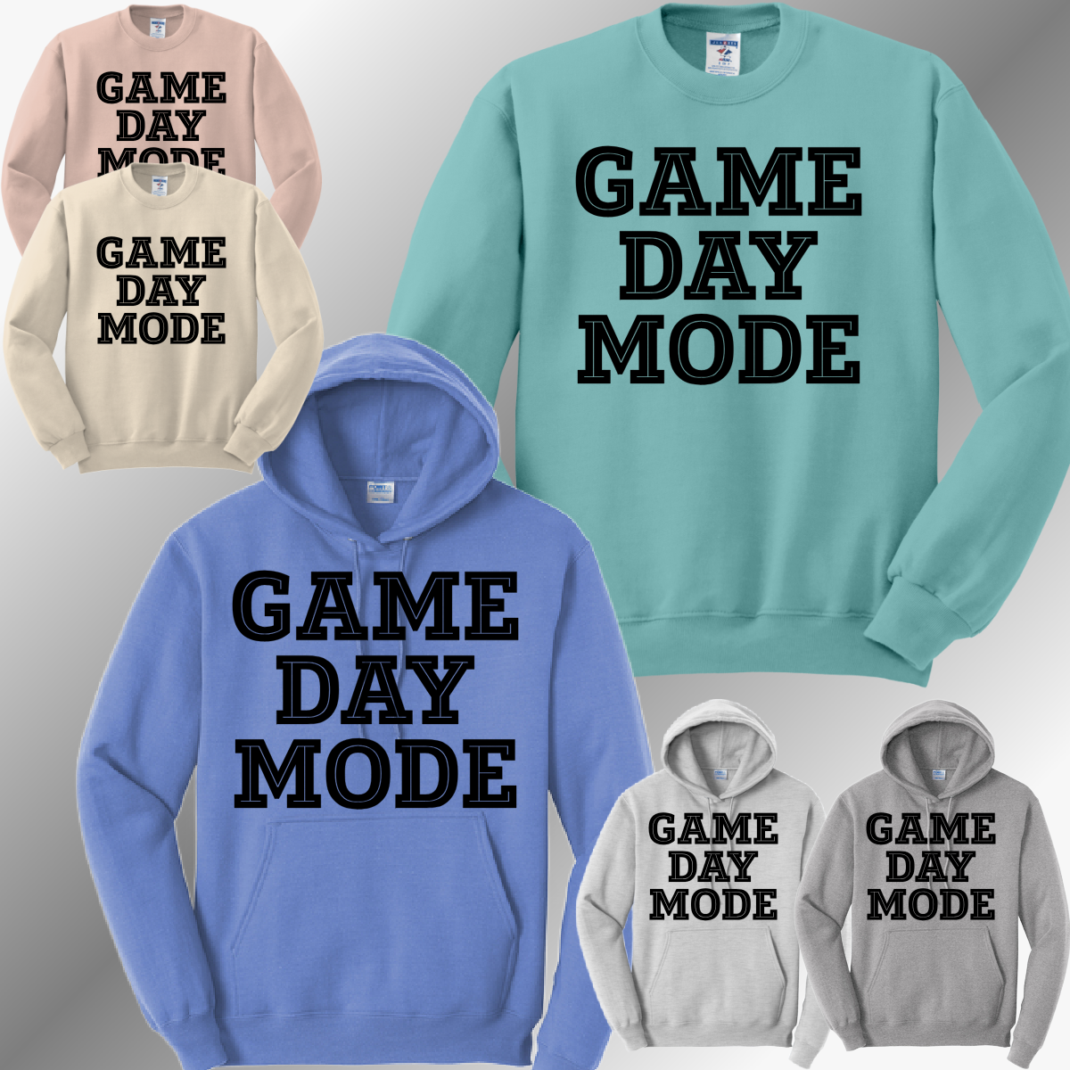 Game Day Mode Sweatshirt (Black Ink)