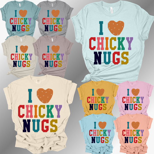 I 💙 Chicky Nuggets Tee