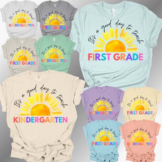 It's A Good Day To Teach - Personalized Tee (Adult)