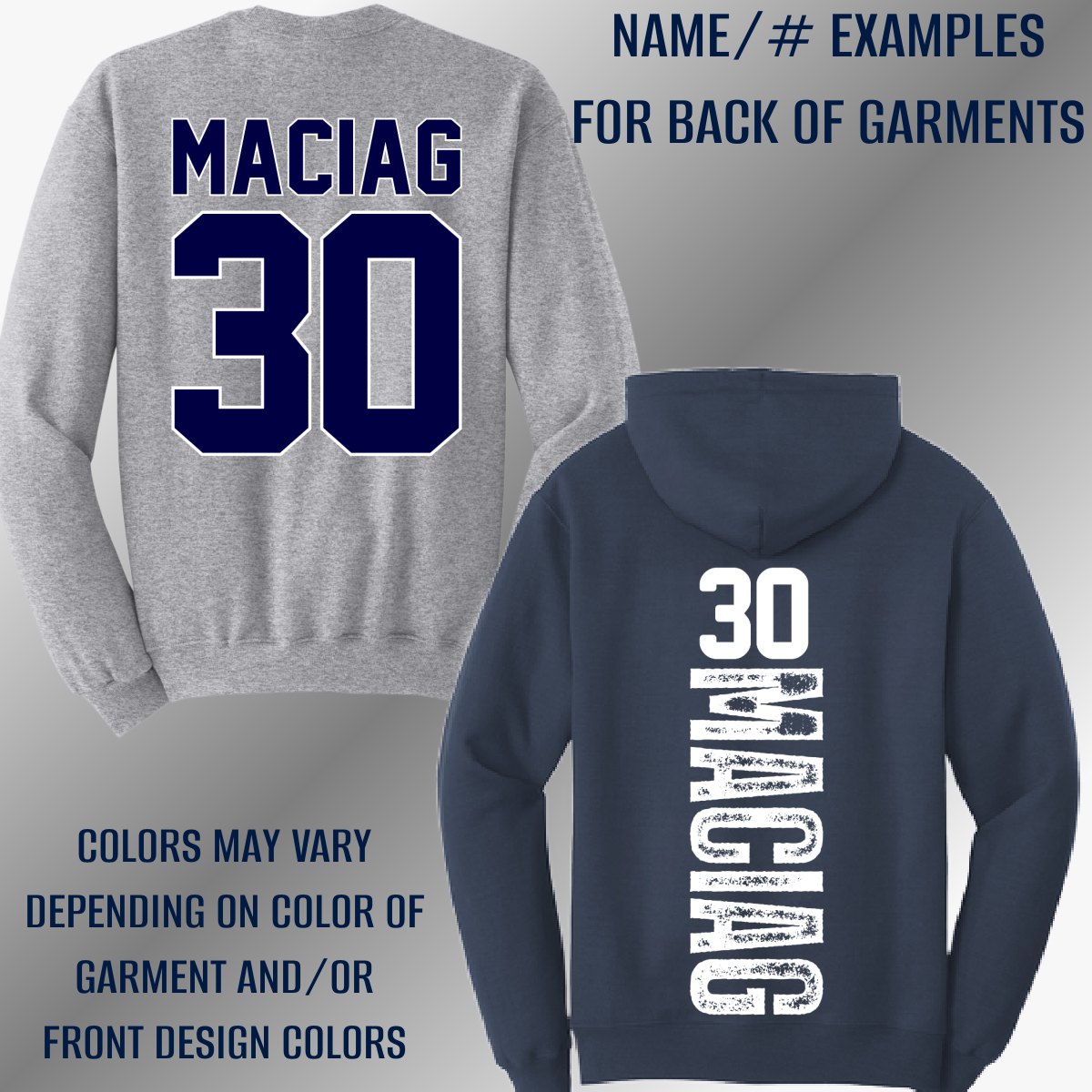 MacGregor Mustangs - Doodle Heart Basic Sweatshirt (Youth & Adult)