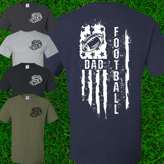 FTH Football - Football Dad-CUSTOMIZABLE (Adult) - MADE TO ORDER/TWO WEEKS