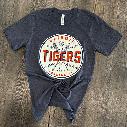 Retro Detroit Tigers Est. Tee (Youth & Adult) - Ready To Ship