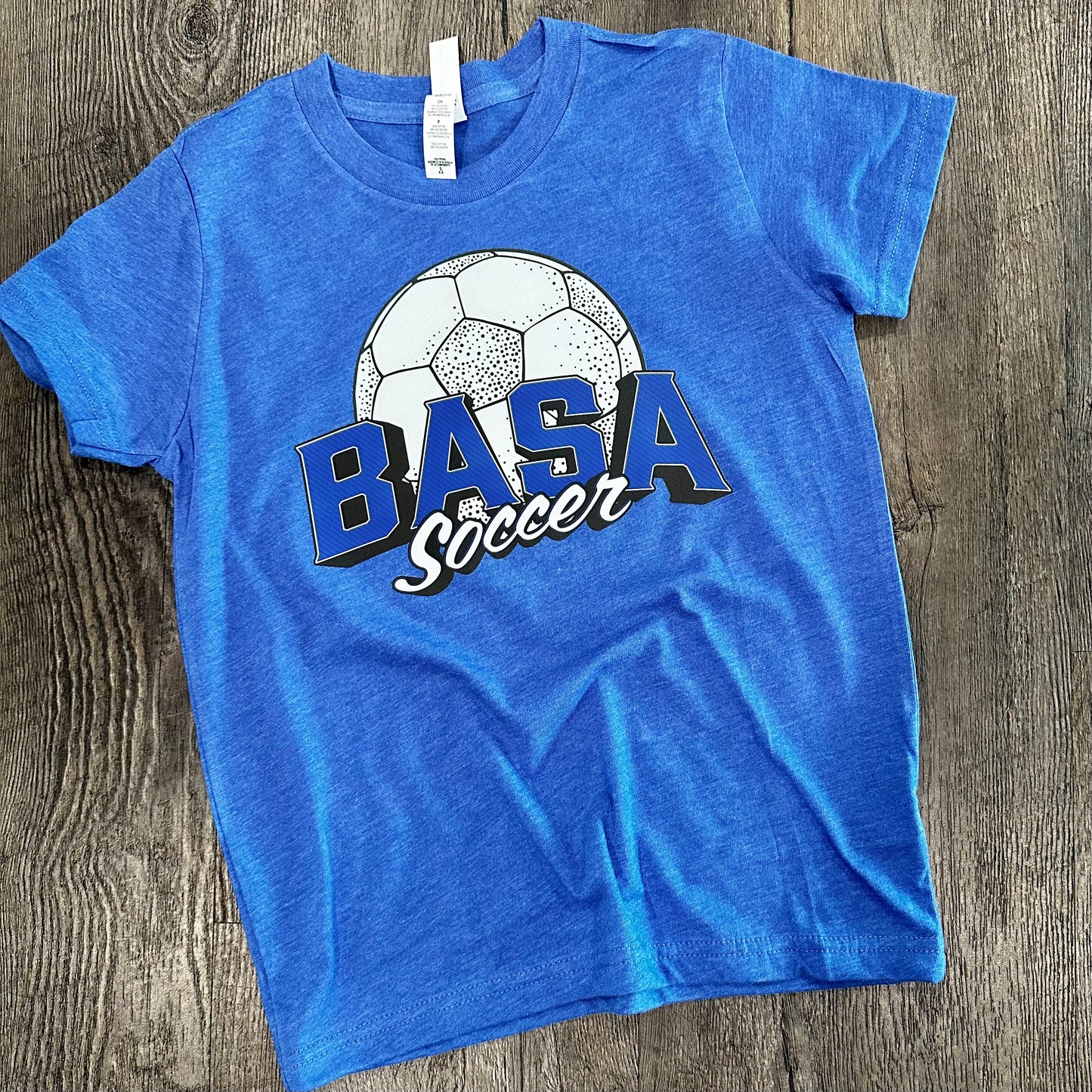 VIntage BASA Soccer Tee (Youth & Adult) - MADE TO ORDER/TWO WEEKS