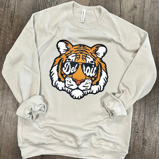 Vintage Tigers Crewneck Sweatshirt (Adult) - Ready To Ship*