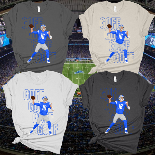 Lions GOFF Tee (Adult) - MADE TO ORDER/TWO WEEKS