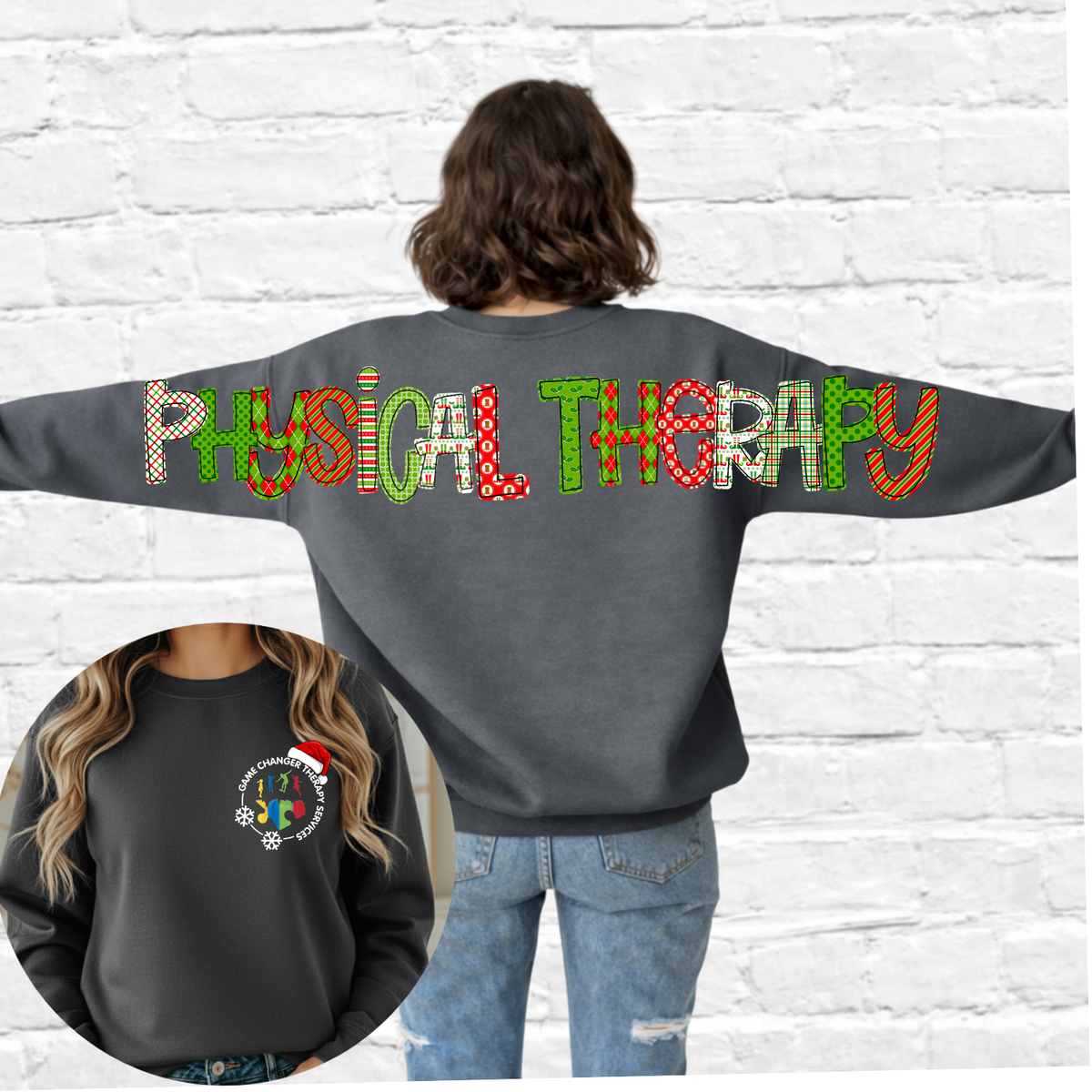 Game Changer Therapy Services - Christmas Crewnecks!