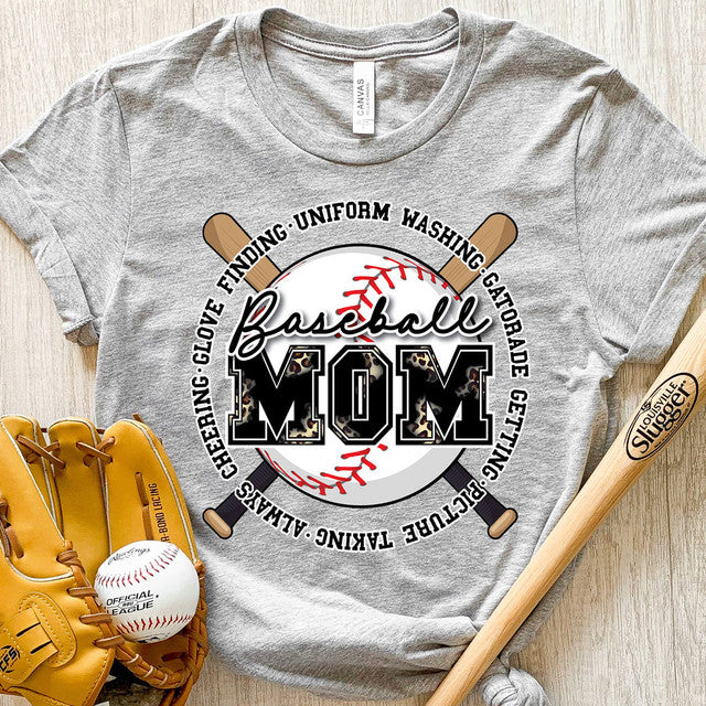 Baseball Mom with Bats (Adult) - PREORDER