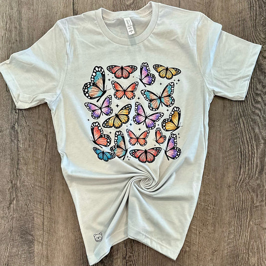 Butterfly Collage Tee - Ready To Ship*