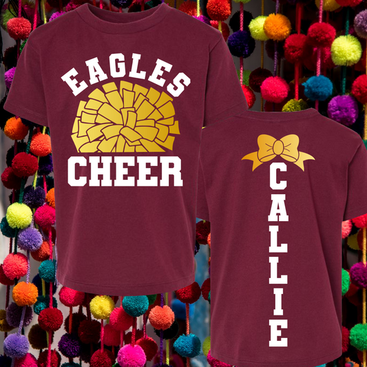 St. John's Eagles - CHEER Tee **PRE-ORDER OPEN UNTIL 1/6 @ 2 PM