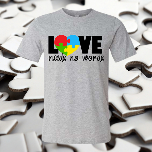 Love Needs No Words Autism (Adult)