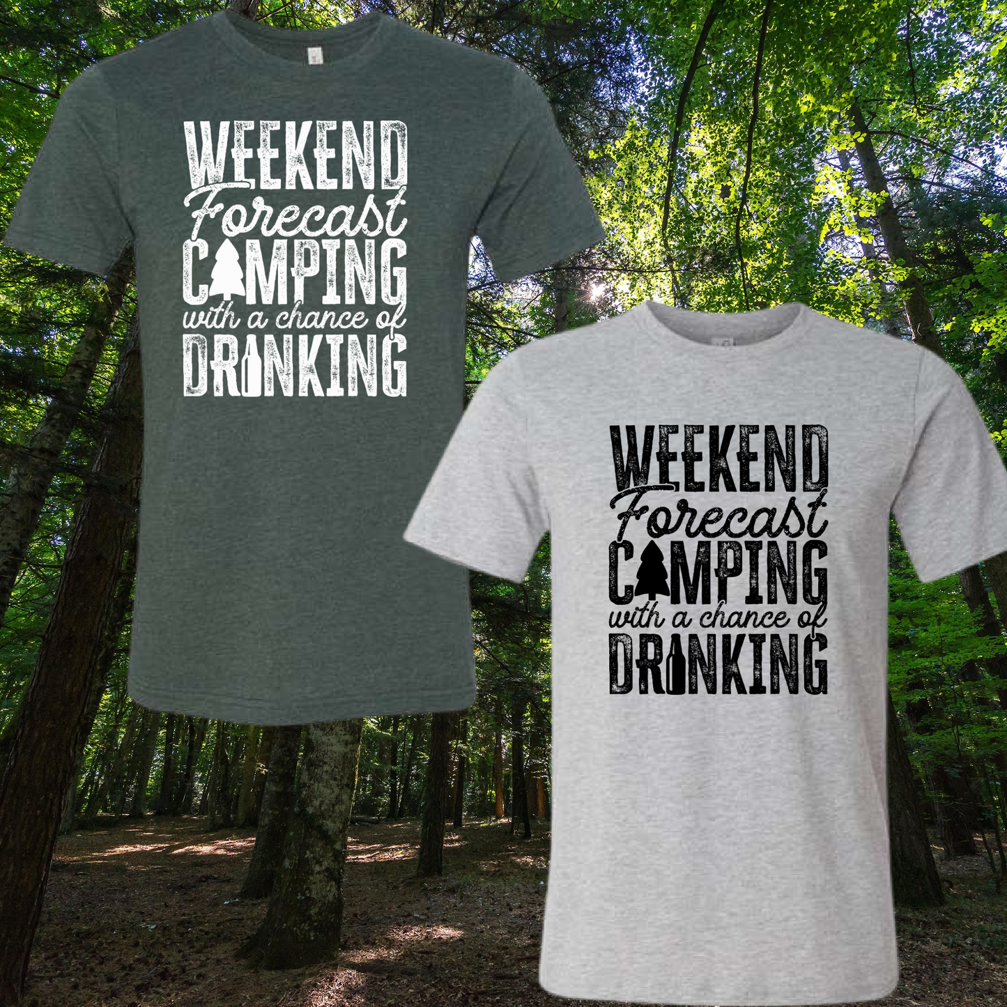 Weekend Forecast Camping With A Chance of Drinking - ADULT