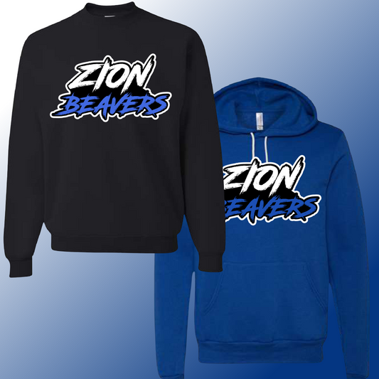 Zion Beavers - Graffiti Sweatshirt (Youth & Adult Sizes Available)
