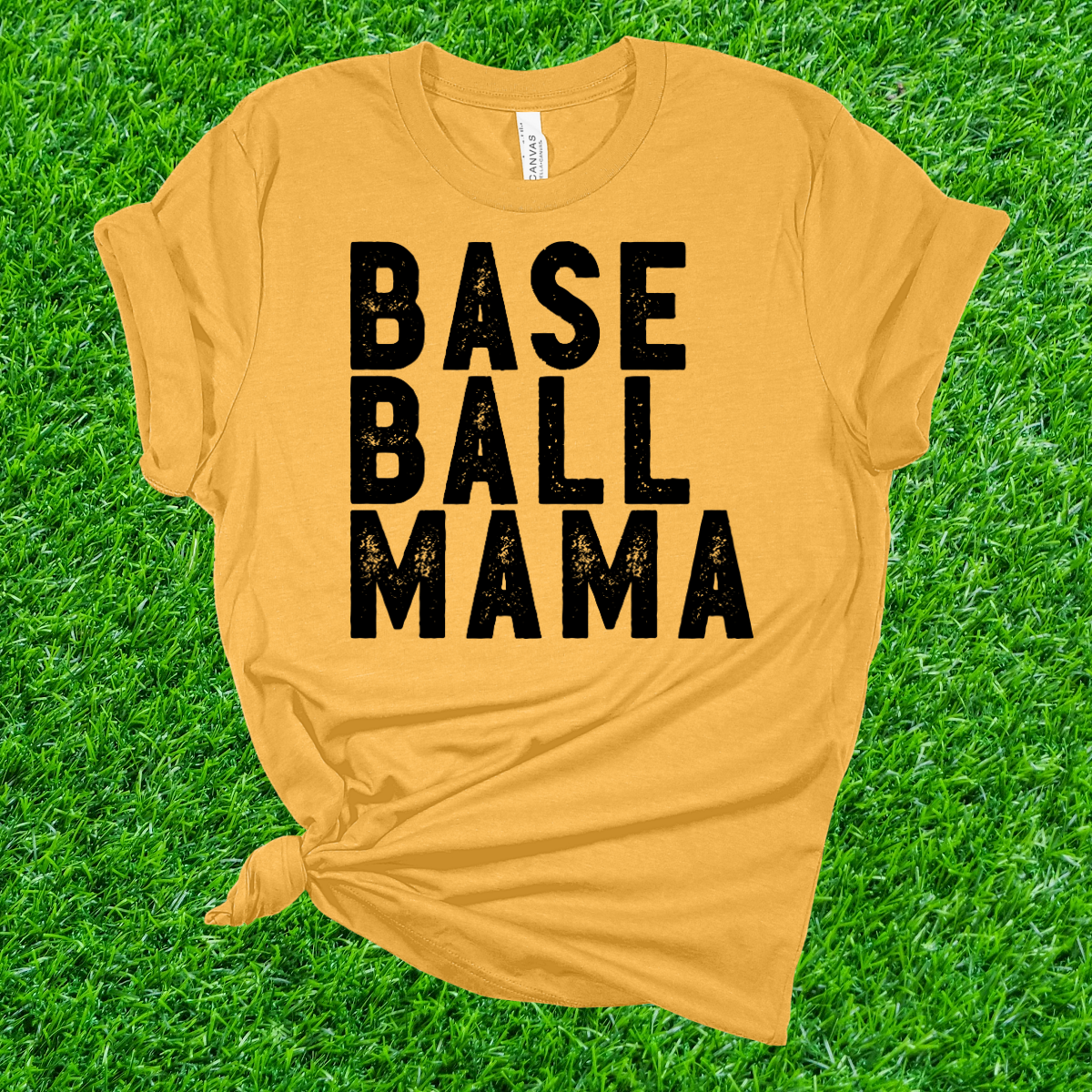 Baseball Mama Black Print (Adult) - PREORDER