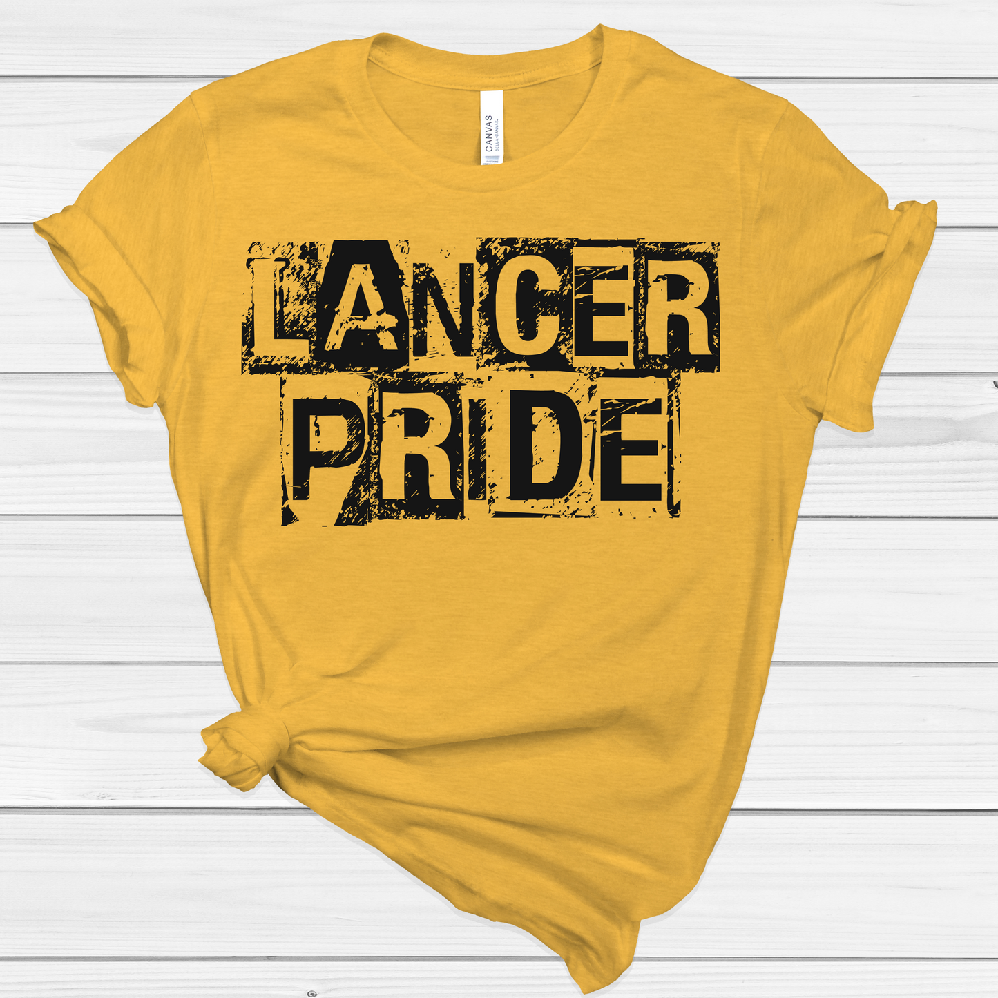 Bullock Creek Lancers - Distressed Lancer Pride Tee (Youth & Adult Sizes Available)