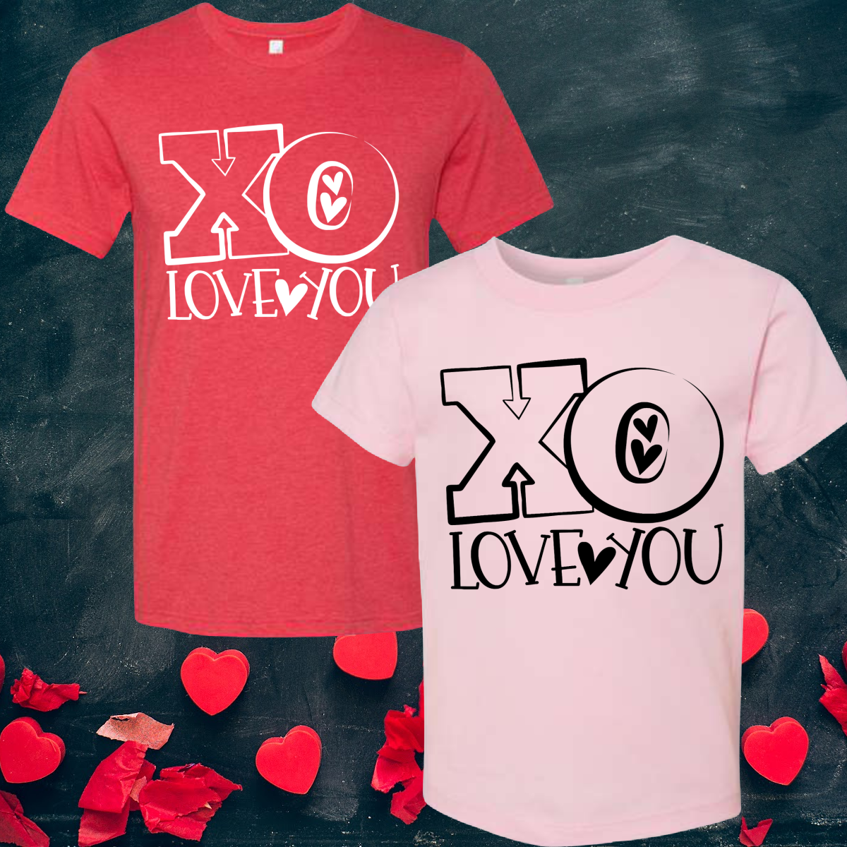 XO Love You Valentines Day - Adult