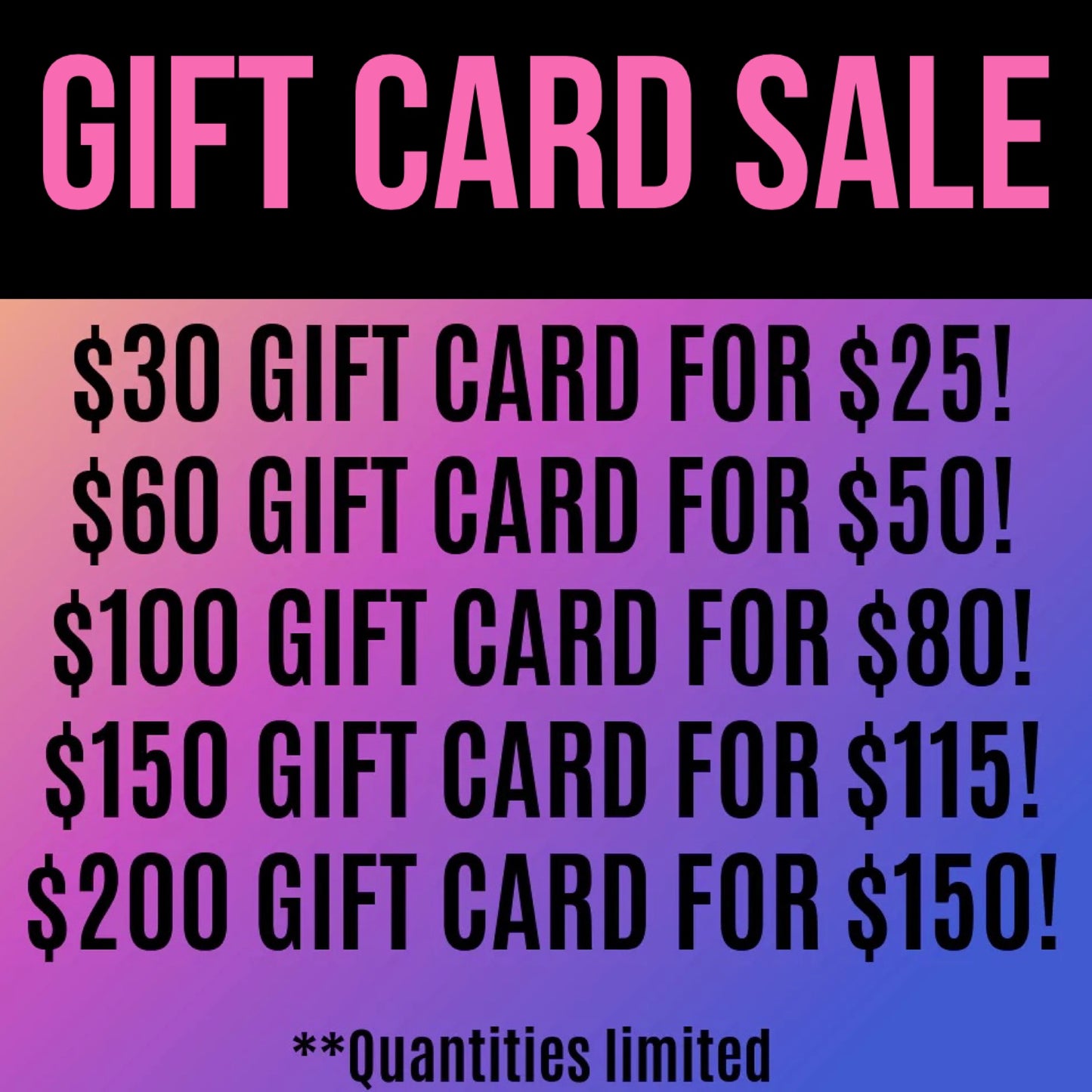 DIGITAL CHRISTMAS Gift Card Special