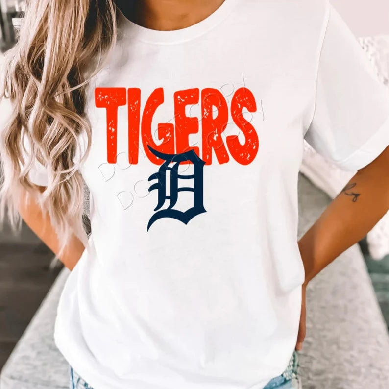 Orange Tigers with D (Adult) - PREORDER